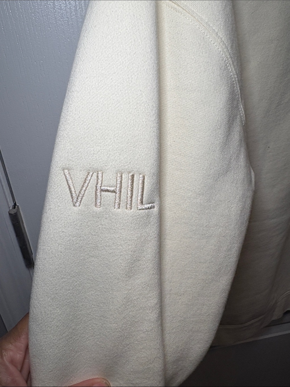 Inspire Embossed Pullover Hoodie - Inspire Brand - Cream - Picture 3 of 4